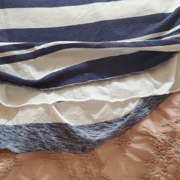 Splendid navy and white striped maxi dress - Picture 6 of 12